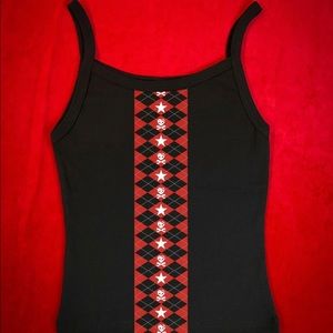 limited edition punxnkisses school ghoul top